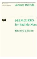 Memoires for Paul de Man by Derrida, Jacques