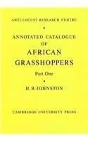 Annotated Catalogue of African Grasshoppers 2 Part Paperback Set