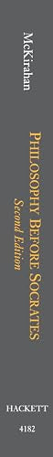 Philosophy Before Socrates: An Introduction with Texts and Commentary — back cover
