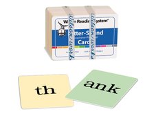 WRS LETTER-SOUND CARDS, 4TH EDITION