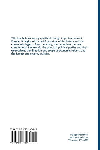 The Government and Politics of Postcommunist Europe