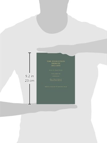 Man's Place in Nature; The Evolution Debate, 1813-1870 (Volume VII)