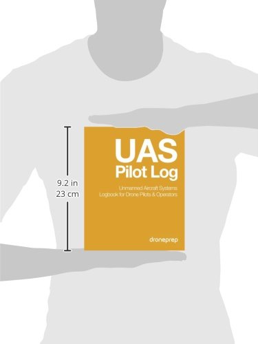 UAS Pilot Log: Unmanned Aircraft Systems Logbook for Drone Pilots & Operators (Gold)