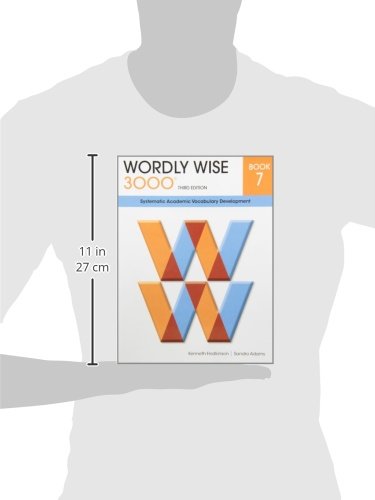 Wordly Wise 3000 Book 7: Systematic Academic Vocalulary Development