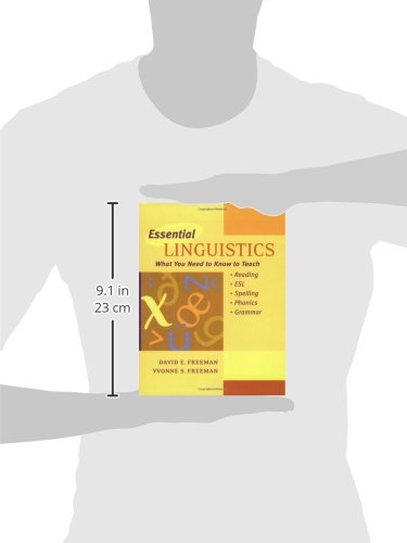 Essential Linguistics: What You Need to Know to Teach Readin