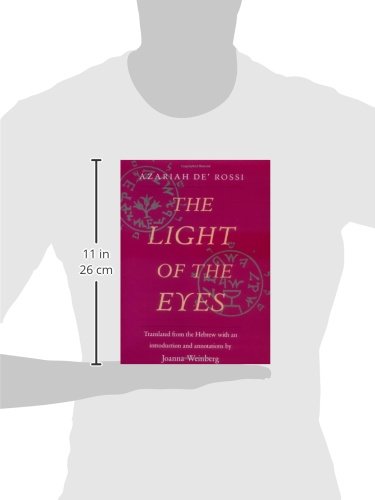 The Light of the Eyes (Yale Judaica Series) by de