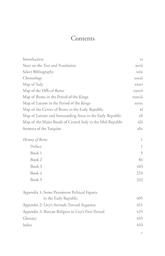 The History of Rome, Books 1-5 by Livy