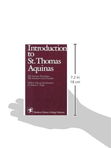 Introduction To Saint Thomas Aquinas by Thomas Aquinas