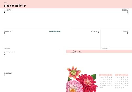 2026 She Believed She Could So She F*cking Did Planner: 17-Month Weekly Organizer for Women with Stickers to Get Shit Done (Thru December 2026) (Calendars & Gifts to Swear By)