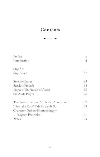 Drop the Rock: Removing Character Defects - Steps Six and Seven — back cover