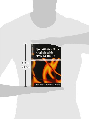 Quantitative Data Analysis with SPSS Release 12 and 13: A Guide for Social Scientist
