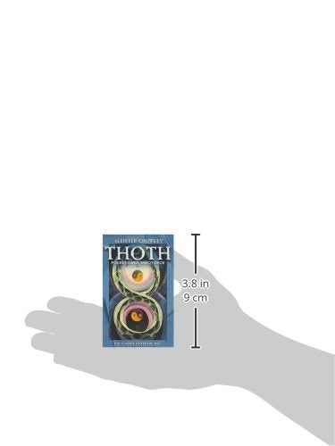 Crowley Pocket Tarot Deck: Pocket-Sized 78-Card Crowley Thoth Deck by Aleister Crowley, Painted by Lady Frieda Harris, with Egyptian Symbolism, Qabalistic & Astrological Insights, Includes Booklet