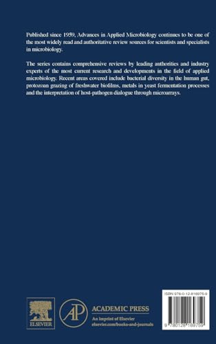 Advances in Applied Microbiology (Volume 106)