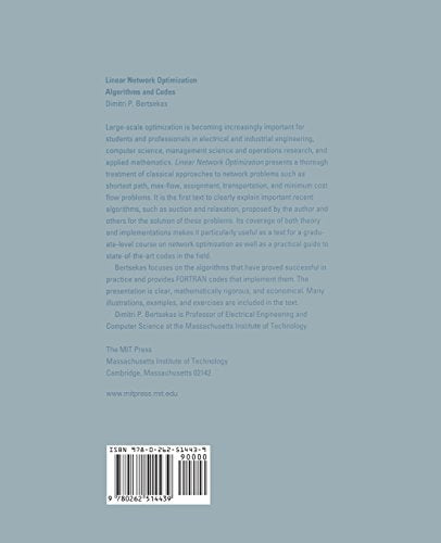 Linear Network Optimization: Algorithms and Codes