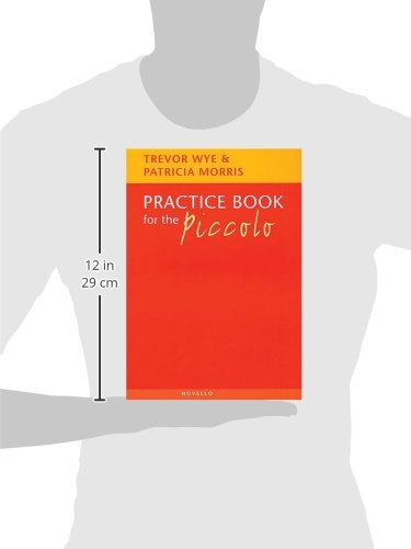 Trevor Wye - Practice Book for the Piccolo Methodical Technique Guide for Flautists and Piccolo Players Orchestral Excerpts and Exercises Novello Sheet Music