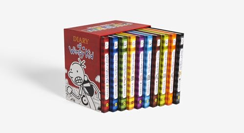 Diary of a Wimpy Kid Box of Books 1-10 Hardcover Gift Set