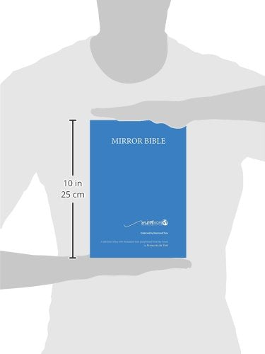 Mirror Study Bible - Paperback 1144 page, 10th Edition 7 X 10 Inch, Wide Margin.