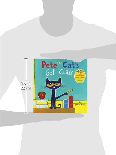 Pete the Cat's Got Class: Includes 12 Flash Cards, Fold-Out Poster, and Stickers!
