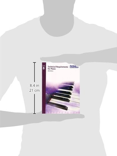 TRP08 - Royal Conservatory Technical Requirements for Piano Level 8 2015 Edition — back cover