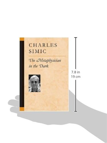 The Metaphysician in the Dark (Poets On Poetry)