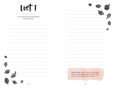 The 52 Lists Project: A Year of Weekly Journaling Inspiration (A Guided Self-Care & Manifestation Journal for Women with Prompts, Photos, and Illustrations)