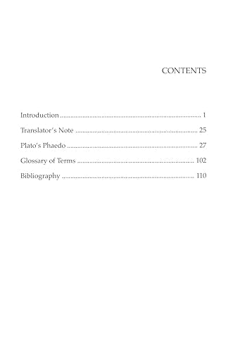 Plato : Phaedo (Focus Philosophical Library)