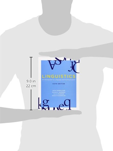 Linguistics: An Introduction to Language and Communication, 6th edition