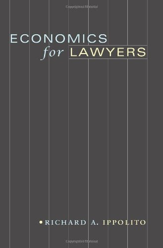 Economics For Lawyers