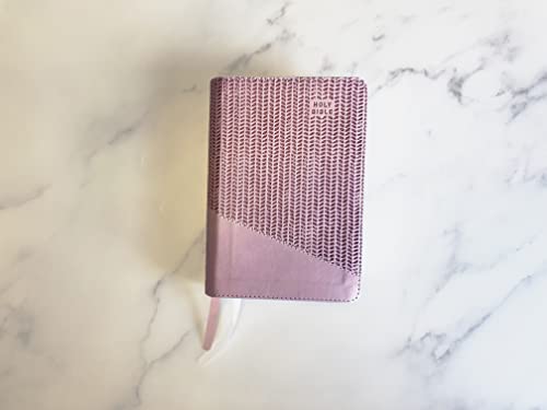 NIV, Reference Bible, Compact, Leathersoft, Pink, Red Letter, Comfort Print