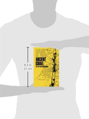 Ancient Israel, Its Life and Institution (Its Life and Institutions)
