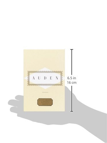 Auden: Poems: Edited by Edward Mendelson (Everyman's Library Pocket Poets Series)
