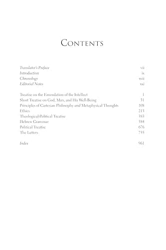 Spinoza: Complete Works