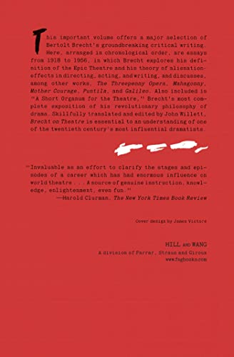 Brecht on Theatre