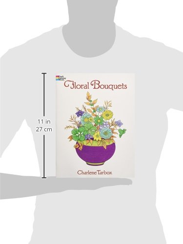 Floral Bouquets Coloring Book (Dover Nature Coloring Book)