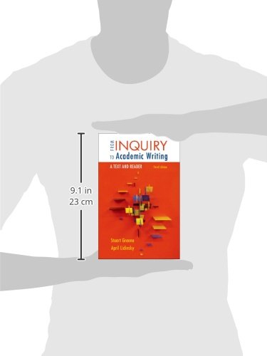 From Inquiry to Academic Writing: A Text and Reader