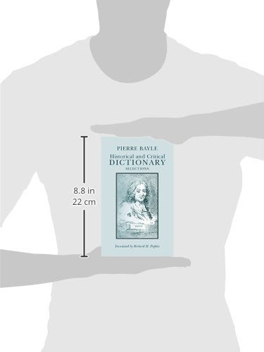 Historical and Critical Dictionary: Selections (Hackett Classics) — back cover