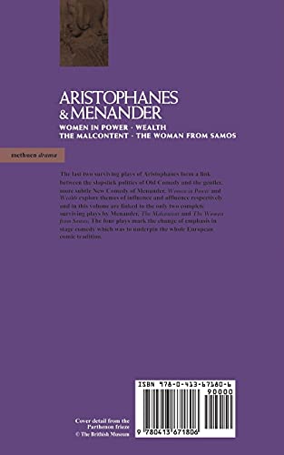 New Comedy: Women in Power; Wealth; The Malcontent; The Woman from Samos (Classical Dramatists)
