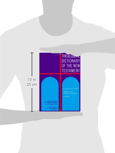 Theological Dictionary of the New Testament (Volume II) — back cover