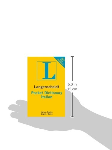 Langenscheidt Pocket Dictionary Italian (Langenscheidt Pocket Dictionaries)