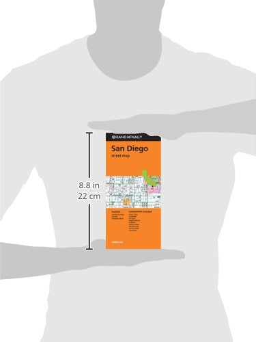 Folded Map: San Diego Street Map