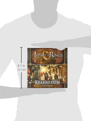 The Lord of the Rings The Card Game Khazad-Dum DELUXE EXPANSION - Cooperative Adventure Game, Strategy Game, Ages 14+, 1-4 Players, 30-120 Min Playtime, Made by Fantasy Flight Games