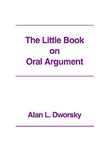 The Little Book on Oral Argument