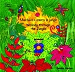 Mantra Lingua Walking Through The Jungle, French and English (French Edition)