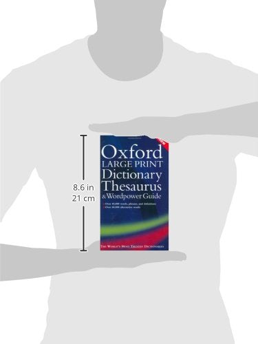 Oxford Large Print Dictionary, Thesaurus, and Wordpower Guide