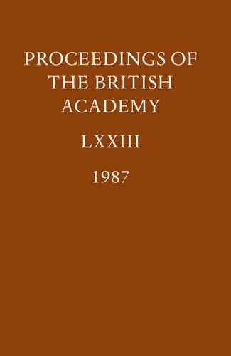 Proceedings of the British Academy