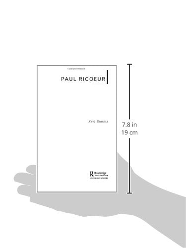 Paul Ricoeur (Routledge Critical Thinkers)