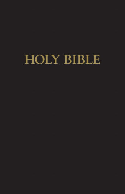 KJV Large Print Pew Bible (Hardcover, Black)