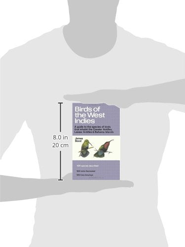 (Black and White) Birds of the West Indies: A Guide to the species of birds that inhabit the Greater Antilles, Lesser Antilles and Bahama Islands