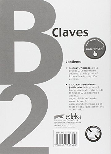 Preparación al DELE B2. Libro de claves (Spanish Edition)