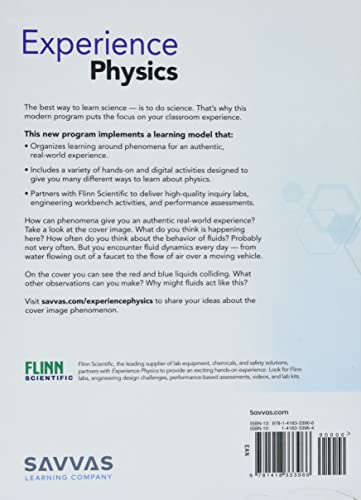 EXPERIENCE PHYSICS 2022 NATIONAL STUDENT HANDBOOK GRADE 9/12 — back cover